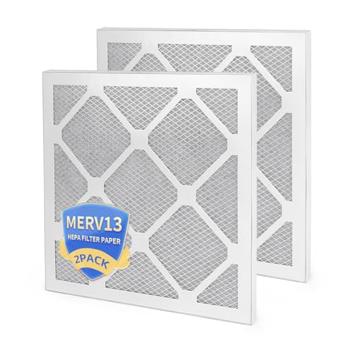 Replacement Filter Compatible with EnviroKlenz Air Purifier MERV13 Activated Carbon(14141) (2 Pack)