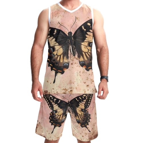 Combinaison de basket-ball avec poches pour homme et femme, taille 5XL style vintage