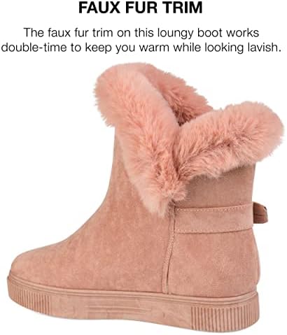 Journee Collection Womens Sibby Winter Boot Pink, 8 Womens US | Image 2