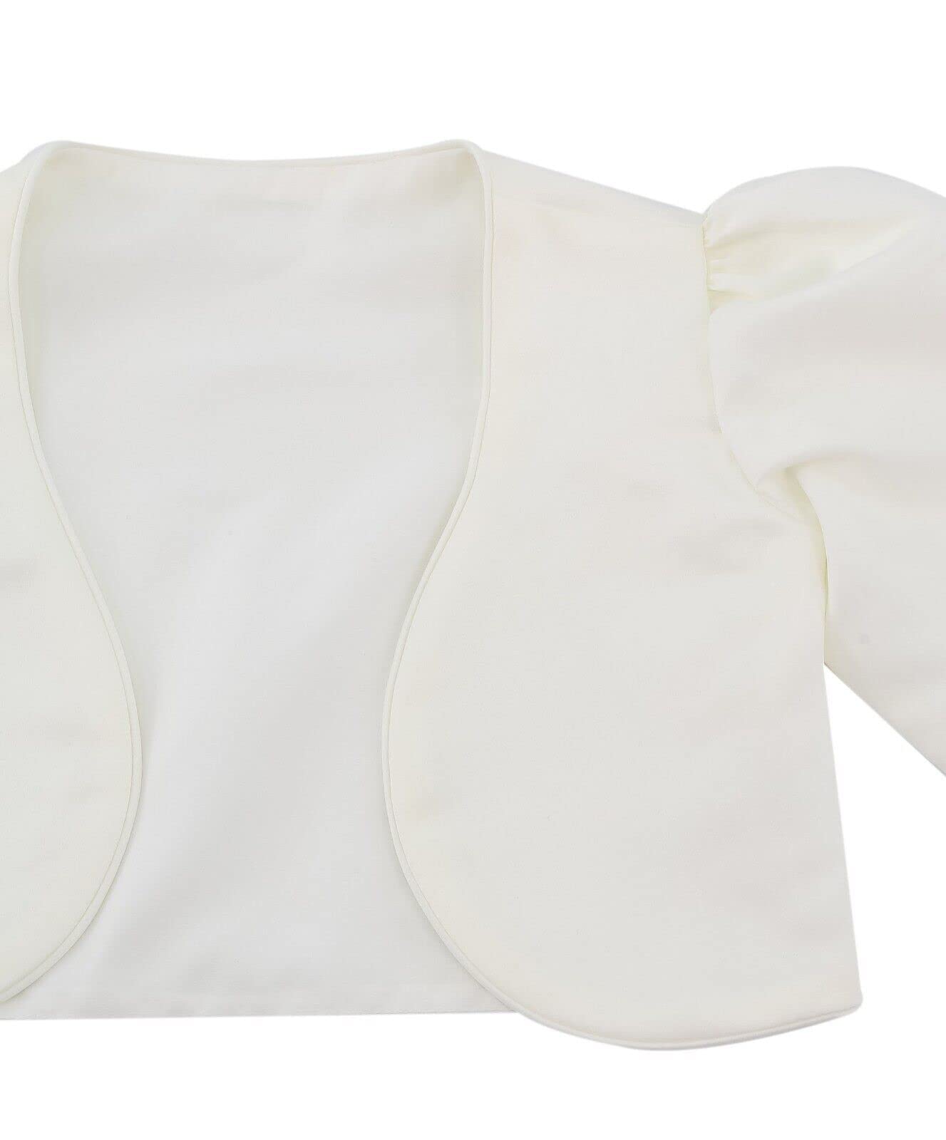 SIRRI Festliche Bolero Jacke für Baby Mädchen mit Langarm