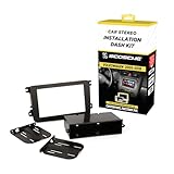 Scosche VW2317AB Double DIN/Single DIN with Pocket Installation Kit for 2006-Up Volkswagen Jetta/GLI