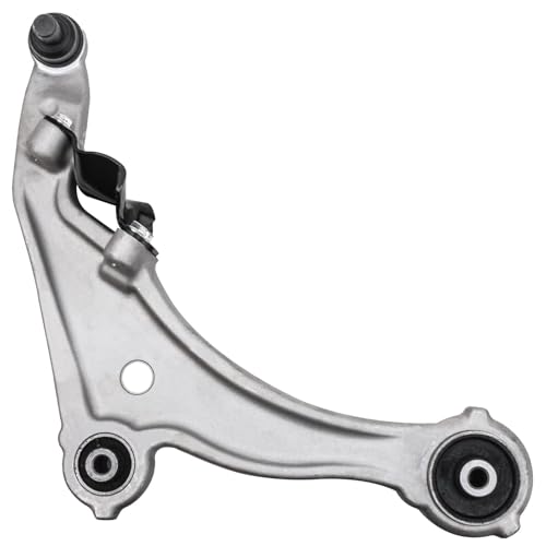 Image of Detroit Axle - Front 8pc End Control Arms Kit for 2009-2014 Nissan Maxima, 2 Lower Control Arms with Ball Joints Assembly 2 Sway Bar Links 4 Outer Inner Tie Rods 2010 2011 2012 2013 Replacement
