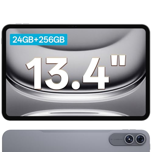 SVITOO Android Tablet 13.4 Zoll, IPS Full HD 1200x1920, 24GB RAM 256GB ROM, Octa Core CPU, 10000mAh Akku, Stereo Lautspr...