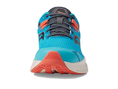 Saucony Ride 15 Sneaker, Blue, 7 US Unisex Big Kid4