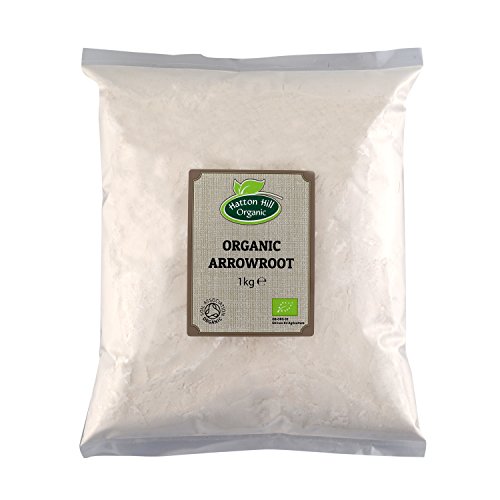 Polvo de Arrurruz BIO 1 kg Arrowroot, por Hatton Hill Organic – Certificado orgánico