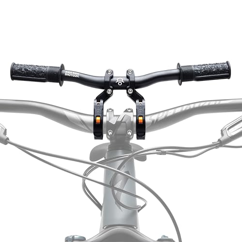 Manillar MTB para niños Shotgun accesorio de sillín para rutas en bicicleta de montaña en familia