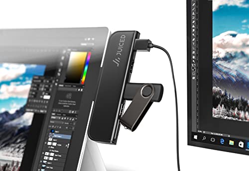 Concentrador Juiced Systems Optix Surface Pro 6 con Mini DP