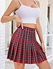 FindDress Plaid Pleated Skirts for Women Mini Tenn... #3
