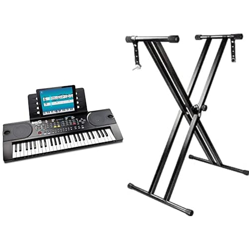 RockJam (RJ549) 49-Key Portable Electric Keyboard Piano +