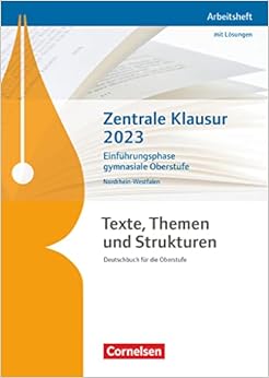 *HERUNTERLADEN*KINDLE/PDF LESEN Texte, Themen und Strukturen – Nordrhein-Westfalen: Zentrale Klausur Einführungsphase 2023 – Arbeitsheft von Andrea Wagener,Christoph Fischer $KOSTENFREI EPUB FRANZÖSISCH – 90 Rezensionen