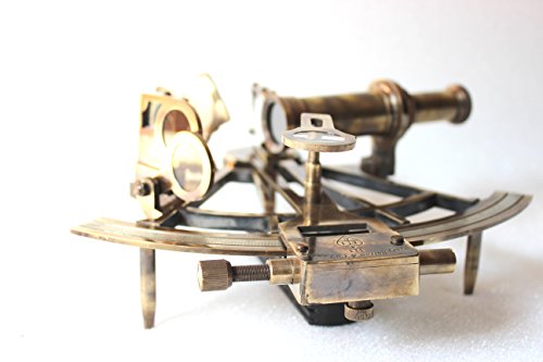 Collectibles Buy Nautical Marine Heavy German Working Model Ship Sextant Sea Collectible Antique Wooden Box Gift Item #TOP3