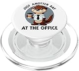 Photo Gallery just anotter day at the office divertente carino lavoro otter pun popsockets popgrip per magsafe Photo Gallery just anotter day at the office divertente carino lavoro otter pun popsockets popgrip per magsafe