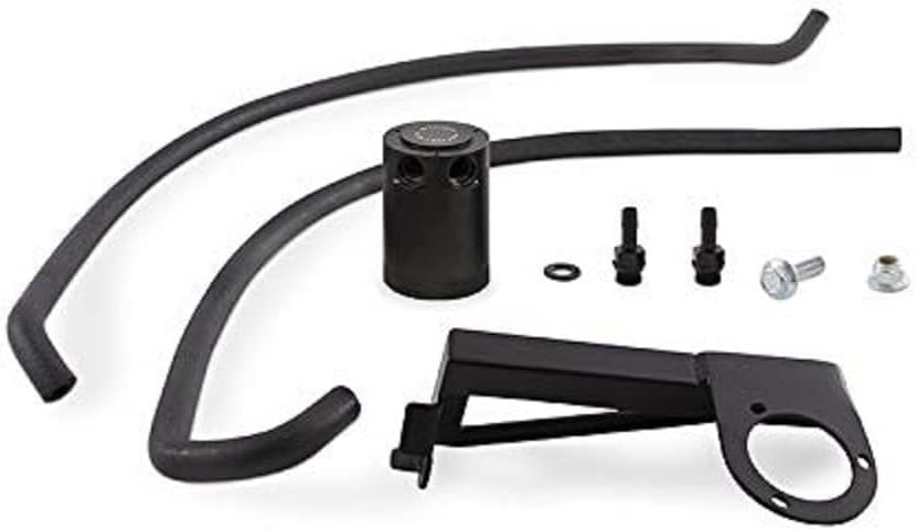 Mishimoto Baffled Oil Catch Can, PCV Side Compatible with Ford Focus ST 2013-2018