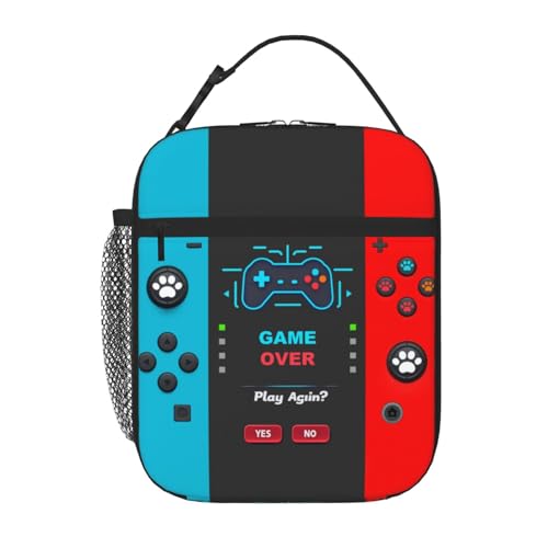 UEQIKI Game Controller Insulated Lunch Bag for Women & Men