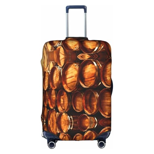 Housse de bagage de voyage blanc jardin opulent taille M pour valise de 45,7 à 81,3 cm