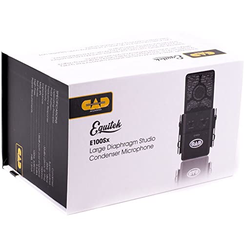 Cad Audio E100SX Large Diaphragm Supercardioid Condenser Microphone Bundle thumb #7