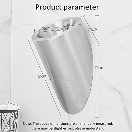 Bagni Moderni WC a parete in Acciaio INOX, piccoli sanitari per uso domestico, scarico a induzione, WC pubblici, WC verticali, adatti per case, hotel, scuole miniatura 2