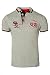 Produktbild CARISMA Herren Polo-Shirt mit Stickerei, Grau, S
