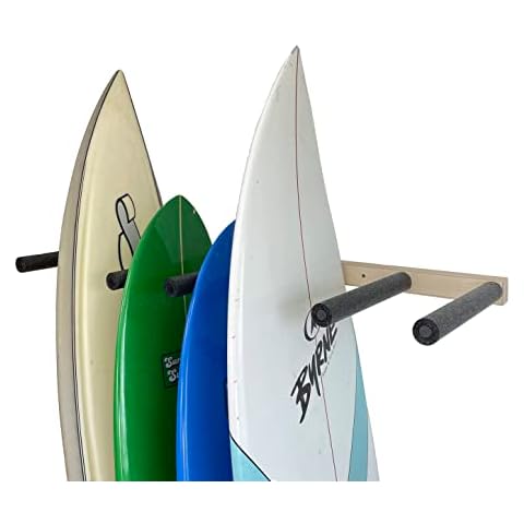Vertical Surfboard Storage Rack - Holds 6 Boards Cover