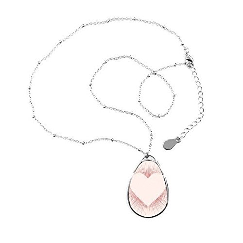 Collier cœur rouge rose pour rayonner d'amour et exprimer votre passion unique
