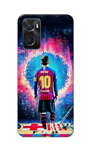 Image of Printed Hard Back Cover for Oppo K10 4G Back Cover (Famous Football Player -J1) -190724(EA)