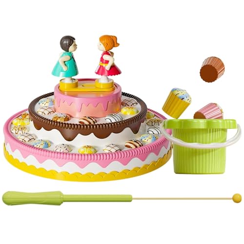 | Esperienza di gioco coinvolgente: il gioco di per bambini combina musica rilassante, colorate e rotazione automatica, incoraggiando l'interazione sociale e momenti condivisi tra genitori e bambini, ideale per celebrazioni di compleanno ed eventi familiari divertenti, garantendo intrattenimento piacevole per tutti i partecipanti.