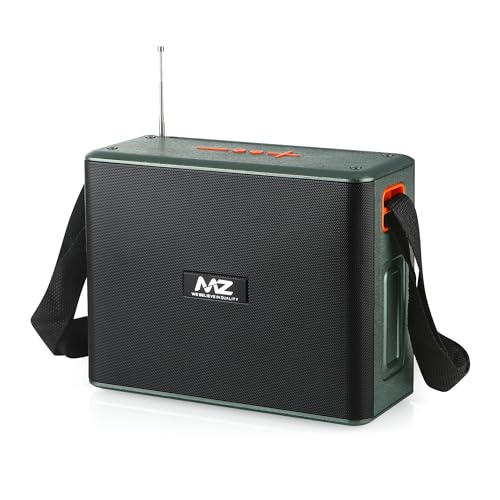 Image of MZ S663 (Portable Bluetooth Speaker) Dynamic Thunder Sound with High Bass & 12W Power with 1500mAh Battery & Solar Panel