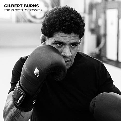 Sanabul Lab Series Boxing Gloves For Men And Women (Black/White, 16 Oz) #TOP1