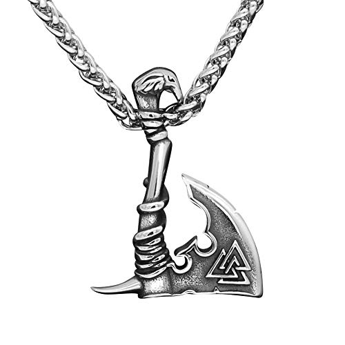 schmuxxi Colgante de pentagrama de plata 925 luna luna ciclo luna colgante gótico noche 28 mm Cover