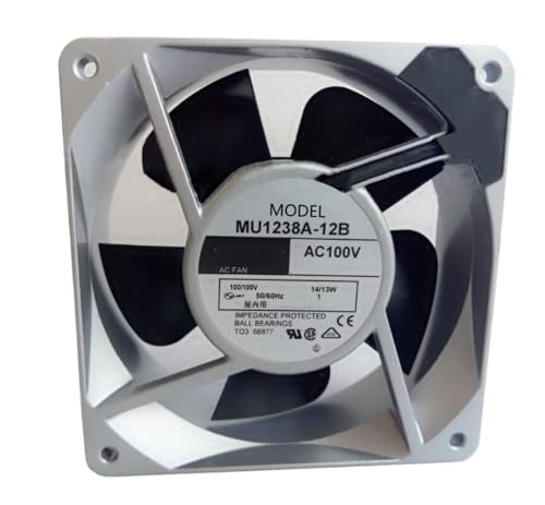 Ventilateur MU1238A-12B MU1238B-12B axial 12V pour refroidissement de boîtier