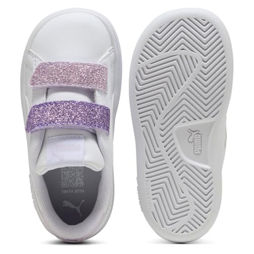 Baskets Puma violettes et blanches légères pour vos sorties urbaines décontractées