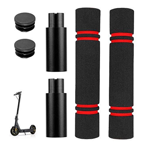 Fututech - Manillar de extensión de aluminio para Segway Ninebot F30 Max G30, funda de manillar para scooter eléctrico, accesorios de repuesto, color negro