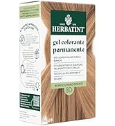 Herbatint Gel Colorant Permanent pour Cheveux 8D Blond Clair Doré - 170 ml | Sans Ammoniaque...