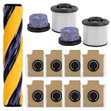 Lot de 7 filtres de rechange pour aspirateur Hepa Z40 avec brosse et poussière pour accessoires lavables Dreame (B)