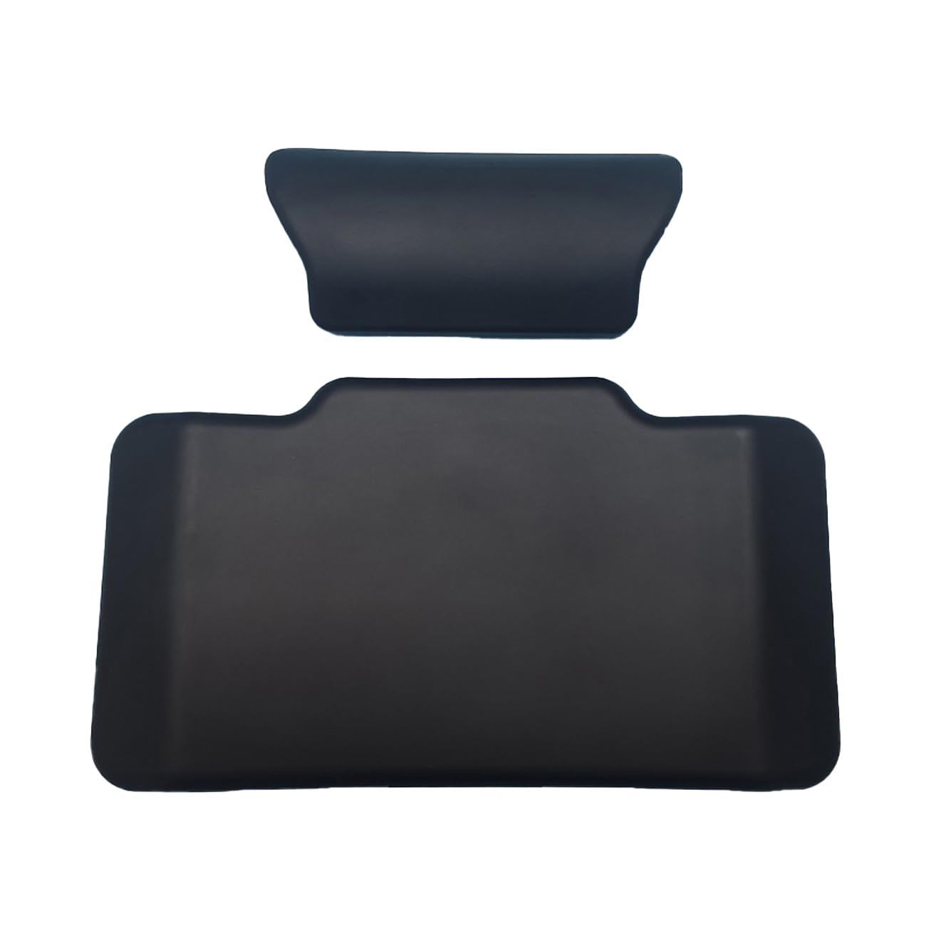 Motorcycle Passenger Back Pad Backrest Support Damping Pad PU Leather 3cm/1.18in Thickness Tail Motorcycle Luggage Box Back Cushion red