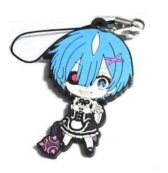 Capsule Toy Re:Zero -Starting Life in Another World Rem Rubber Strap Demon (Single)