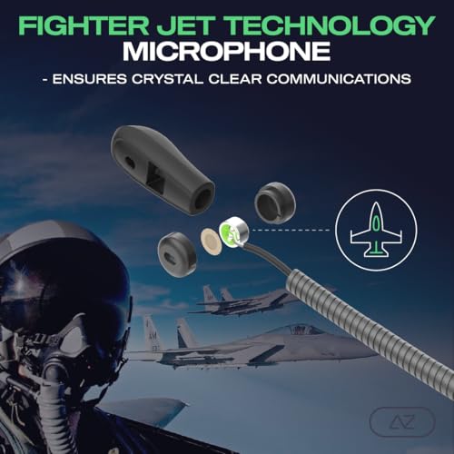 Image of AceZone A-Spire - Digital ANC Gaming Headset - Active Noise Cancellation - Speech Enhancing Noise Canceling Microphone - PC, PS4, PS5, Series X, Series S, Switch, Mobile