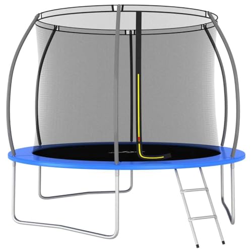 Vetnasa Cama elástica Redonda 305x76 cm 150 kg Juegos y Juguetes, Estructuras para Juegos al Aire Libre, Camas elásticas Azul 47,85 KG