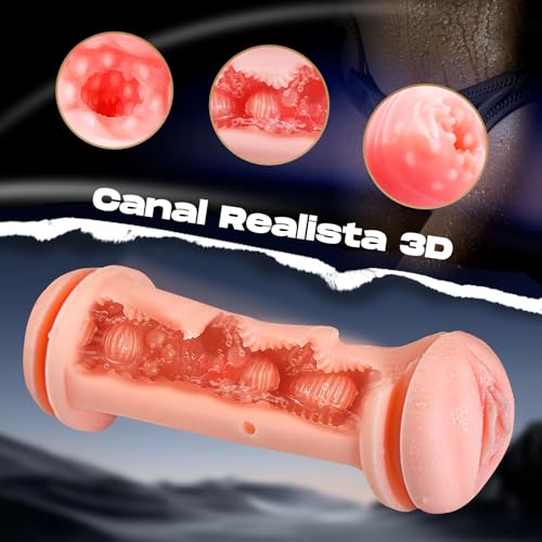 Miniatura 3 de Masturbádores Masculino Más Vendido Juguetes Sexuales Hombres - Masturbador Hombre Juguete Eróticos Para Pareja Con 9 Modos De Vibración Doble Canal, Sex Toys Para Sexo Con 3d Silicona Vagina Real