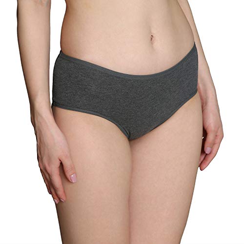 Image of INNERSY Womens Underwear Cotton Hipster Panties Regular & Plus Size 6-Pack