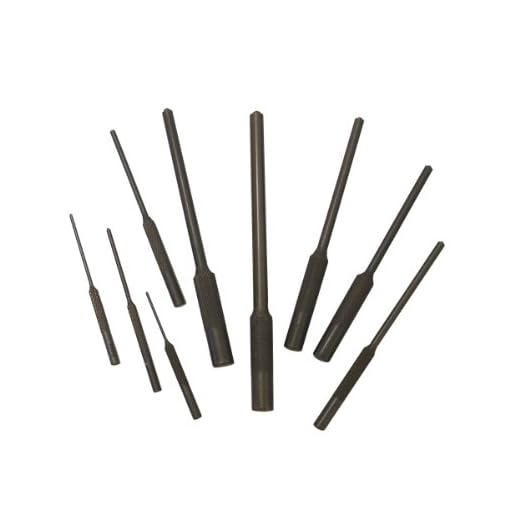 Grip 9 pc Roll Pin Punch Set Gunsmithing