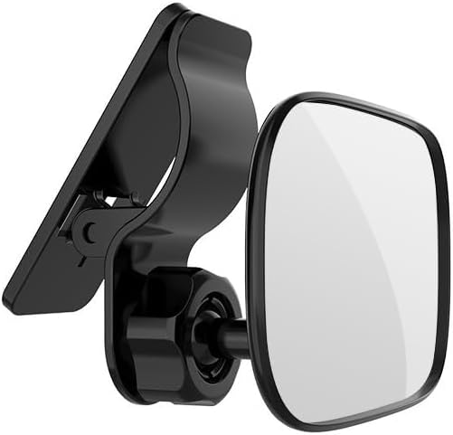 Car Baby Mirror, Rear Seat Baby Surveillance, Curved Mirror, 360 Degree Rotation, Large View Mirror, Rearview Mirror, Auxiliary Mirror, Child Seat Mirror, For Backseat Use, Assisted Mirror to See