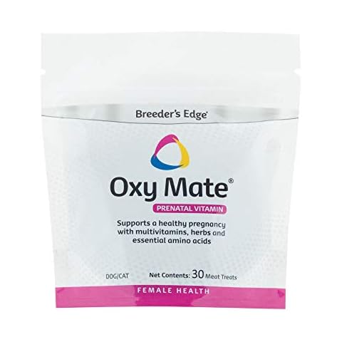 Revival Animal Health Breeder's Edge Oxy Mate - Prenatal Supplement for Dogs & Cats - 30ct Meat Treats Cover