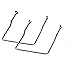 Saddlebag Supports for 84+ Harley Davidson Softail (Heritage, Custom, Fat Boy, Deluxe, Night Train, Springer)