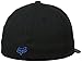 Fox Racing Mens Flex 45 Flexfit HAT,Black/Blue,L/XL
