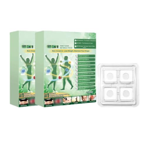 10-in-1 Metabolic Patches with Berberine, NAD+ & Moringa, 7 Patches