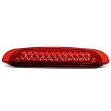 DNA MOTORING 3BL-FE98-LED-RD Red Lens LED High Mount 3rd Third Brake Light [Compatible with 98-01 Ford Explorer]