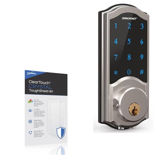 BoxWave Screen Protector Compatible with Smonet A1-SB - ClearTouch Crystal ToughShield 9H (2-Pack), Clear 9H Tough Flexible Film Screen Protector