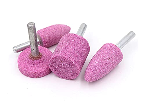 Luo Ke LK25565477 10 Pcs Rotary Grinding Stone, 1/4 Inch Shank Abrasive Stones Mounted Grinding Bits thumb #4