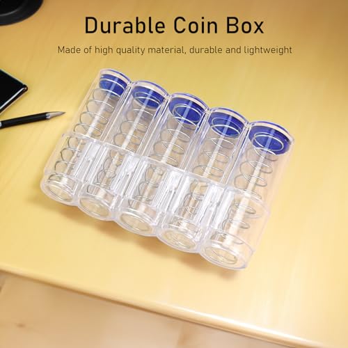 Organizador de Monedas transparente con gran capacidad miniatura 2